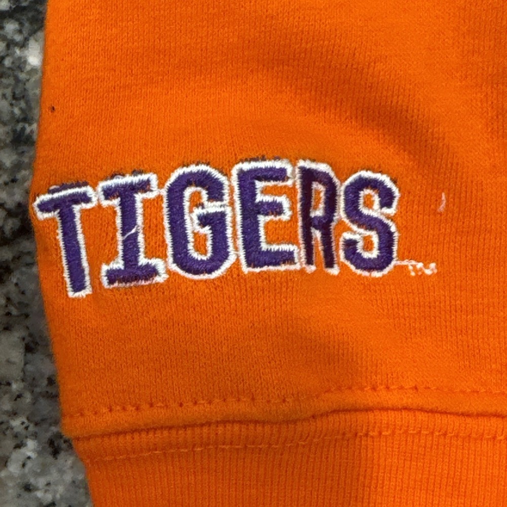 Clemson Tigers Top of the World Long Sleeve Full Zip Hooded Jacket Size XL #769 - Picture 3 of 8